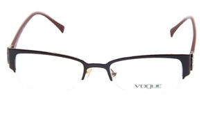 VOGUE VO 4014-B 5011 BURGUNDY WITH CRYSTALS EYEGLASSES FRAMES 50-18-135